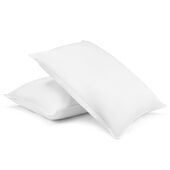 Live Comfortably® 233 Thread Count Quilted Feather Pillow - 2 Pack, King